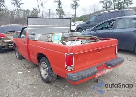 1991 GMC Sonoma z USA, uszkodzony, nr VIN 1GTCS14Z0M8544589